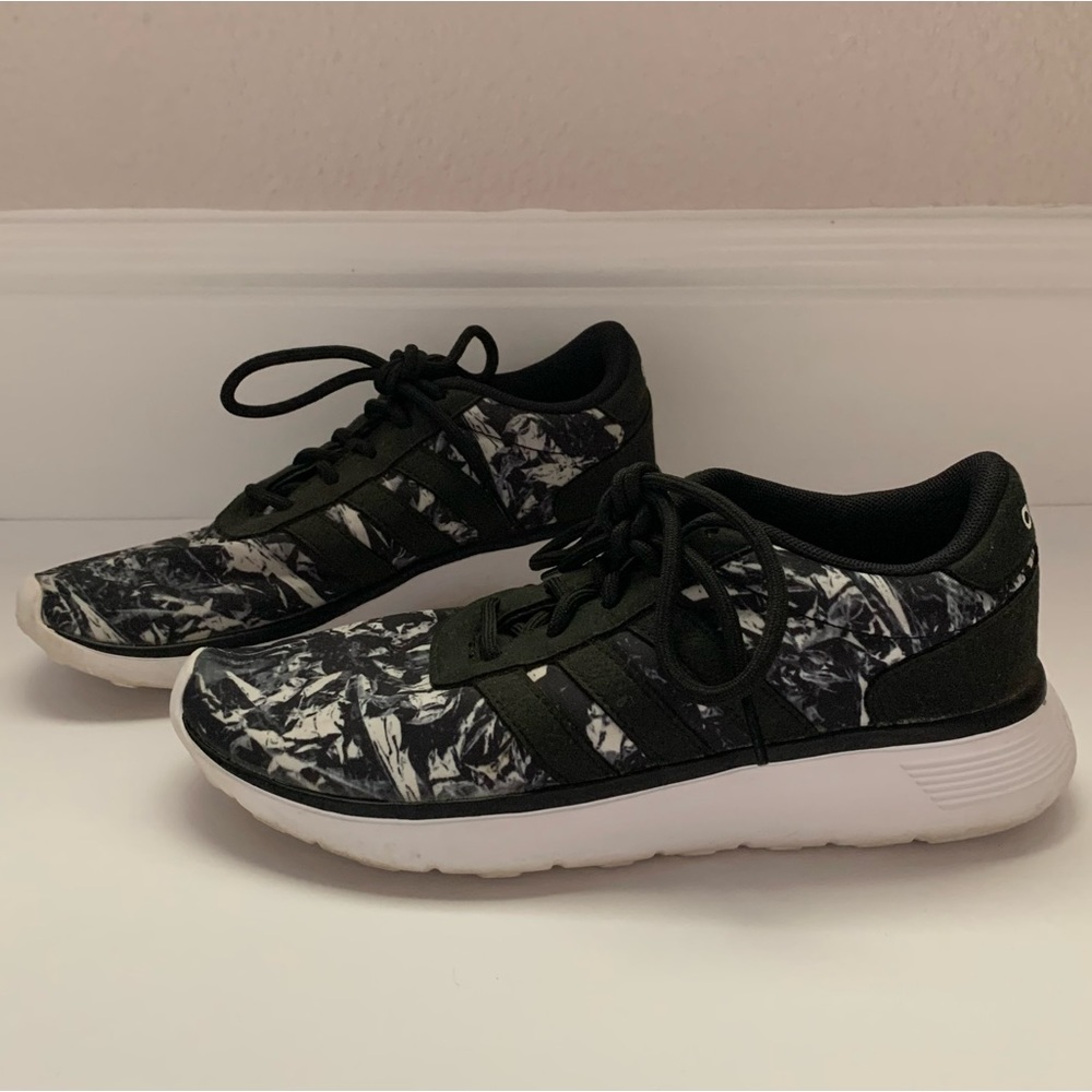 Adidas Cloud Foam Lite Running Shoes Neo Marble Size Women's 6